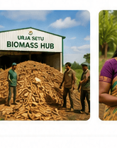 Biomass hub operations